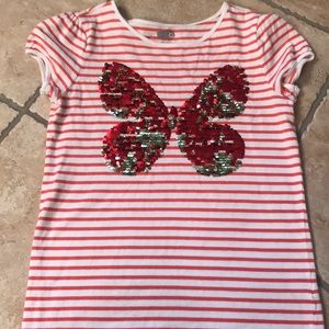 Sequin Butterfly Shirt!